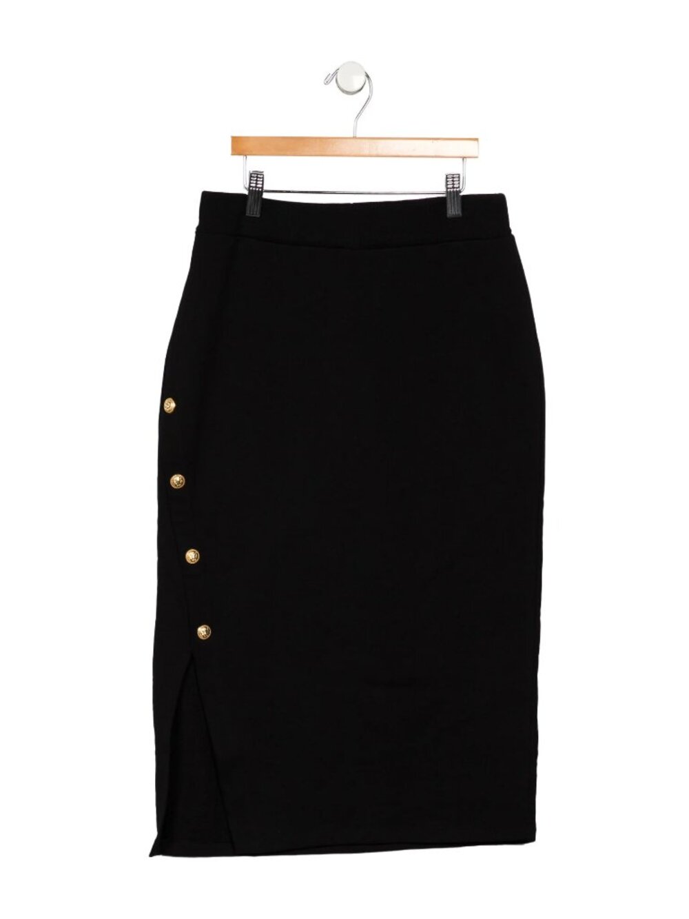 Balmain  Solid Maxi Skirt